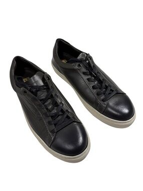 Bruno Magli Diego Leather Low Top Sneakers Mens Size 13 Made Italy Luxury Casual